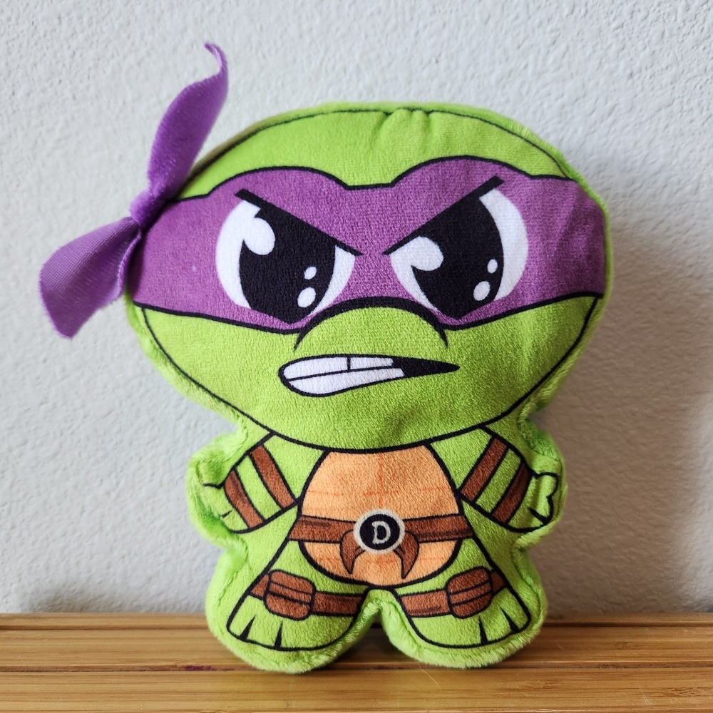 Teenage Mutant Ninja Donatello Turtle Nickelodeon‎ 8" Donatello Stuffed Plush